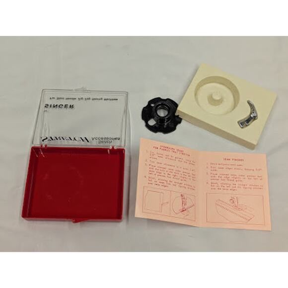 Singer Stretch Accessory Slant Needle Zig Zag Attachment With Box - Picture 3 of 3